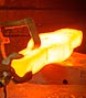 Forging in progress