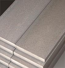 Shot blasted steel flats